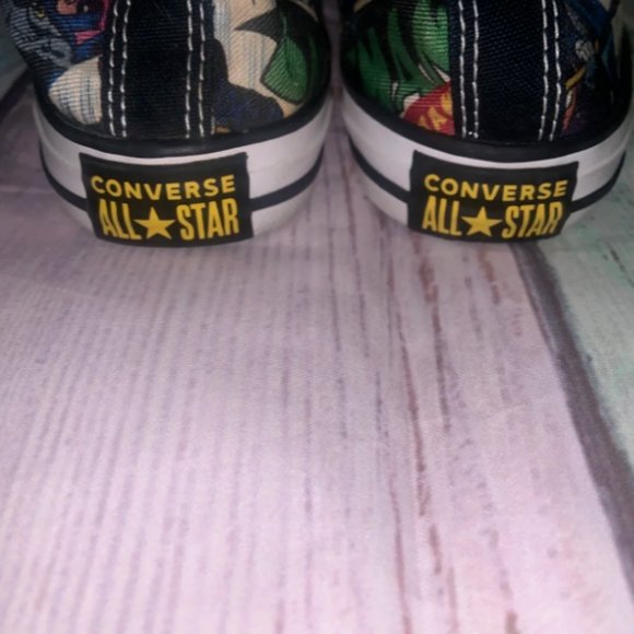 Youth Size 3 Vintage Batman Converse - Picture 2 of 6